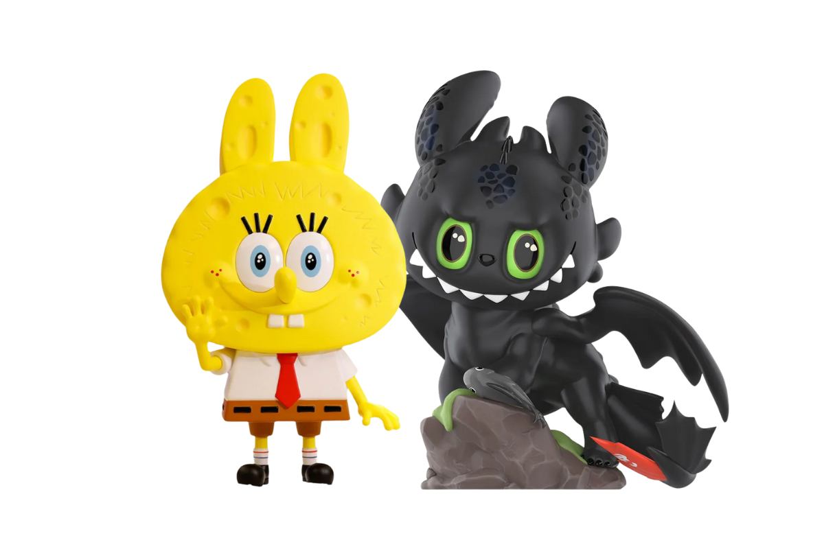 Spongebob x Labubu & How to Train Your Dragon x Labubu