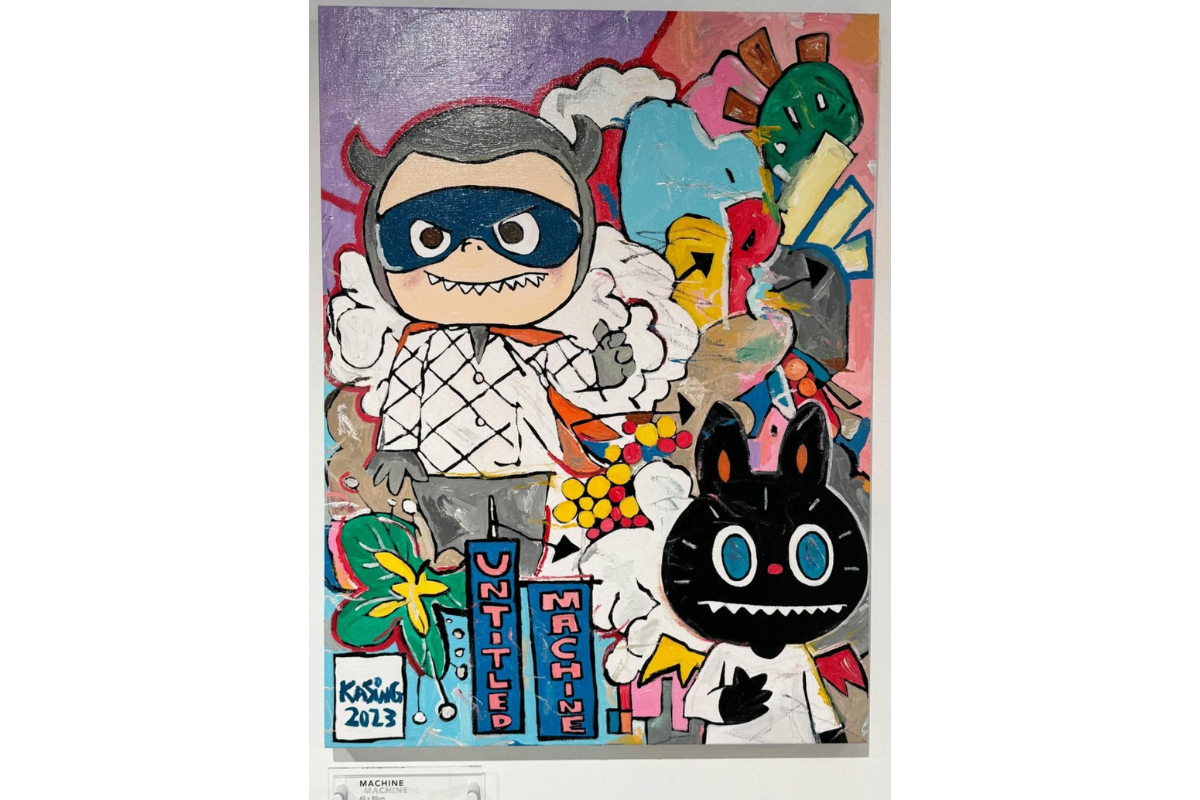 Kasing Lung's Painting titled 'Machine'